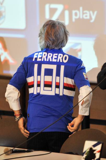 Ancora Massimo Ferrero, presidente della Sampdoria (LaPresse)